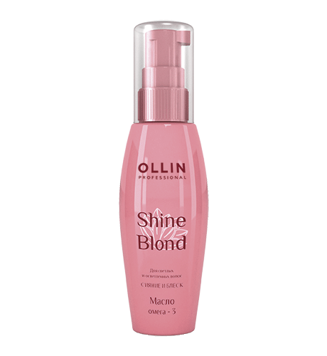 Oil "Omega-3" Shine Blond OLLIN 50 ml